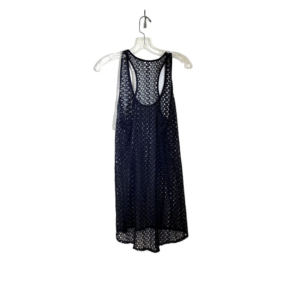 Xhilaration Black Lace Swim Cover Up - Picture 3 of 4